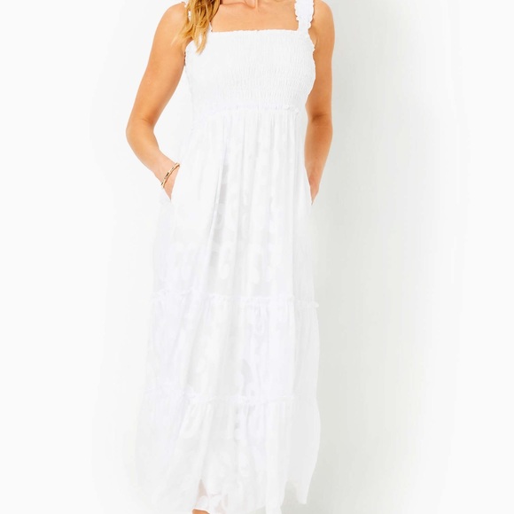 Lilly Pulitzer Hadley white dress xxs - Picture 3 of 3